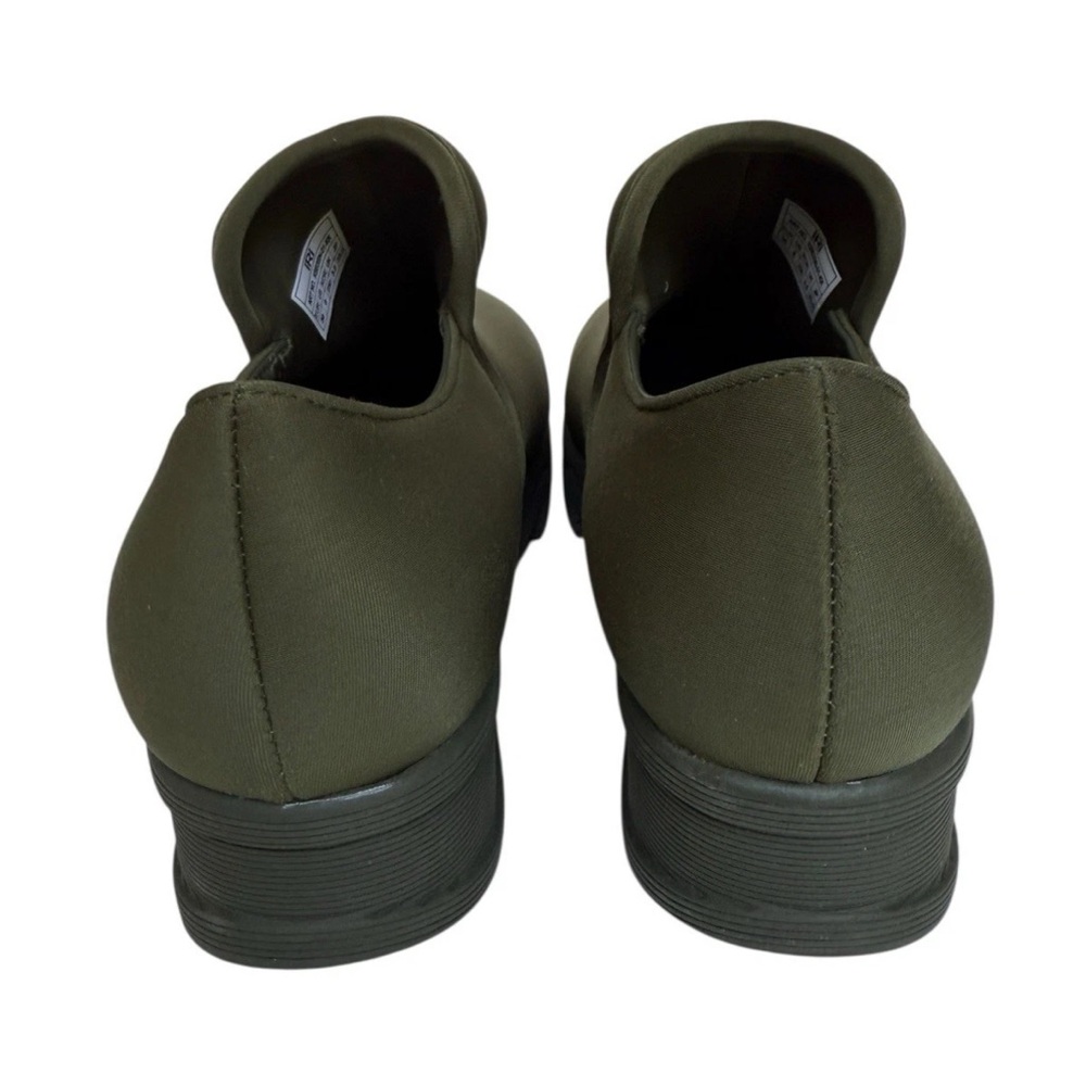 iRi NYC Wes Low Top Women's Platform Slip On Sneakers Sz 6 Green - Picture 5 of 7